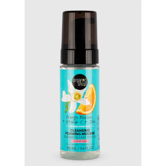 Organic Shop Detergente schiumogeno viso idratante intenso, 150 ml
