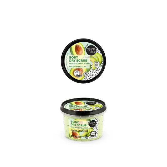 Negozio Biologico Scrub corpo all'avocado e chia , 250 ml