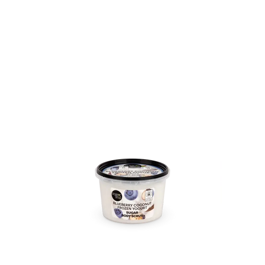 Negozio Biologico Scrub corpo allo yogurt ghiacciato al cocco e mirtilli, 250 Ml