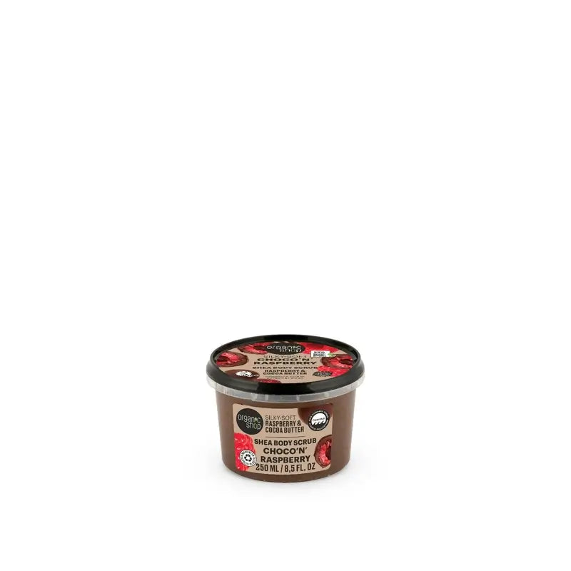 Negozio biologico Scrub corpo al cacao e lampone Choco & Raspberry , 250 ml