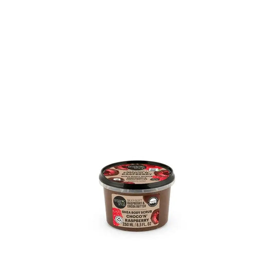 Negozio biologico Scrub corpo al cacao e lampone Choco & Raspberry , 250 ml