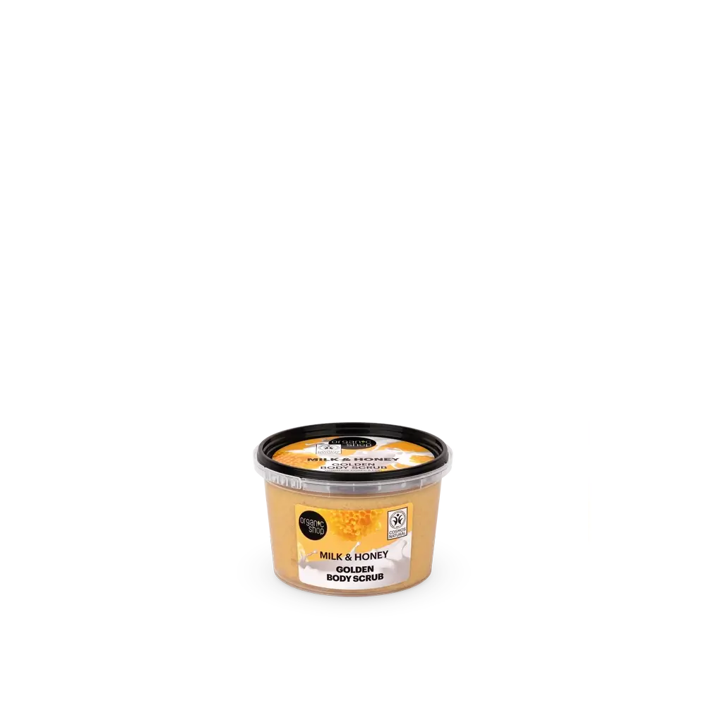Scrub corpo al latte e miele di Organic Shop, 250 Ml