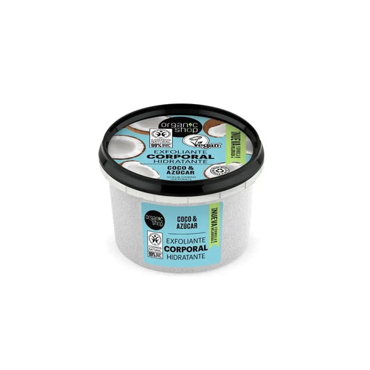 Negozio Biologico Negozio Biologico Scrub corpo idratante al cocco, 250 Ml