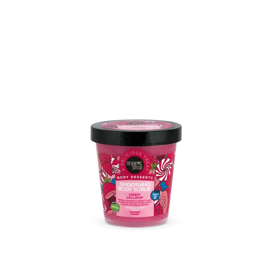 Negozio biologico Scrub corpo al lecca-lecca, 450 Ml