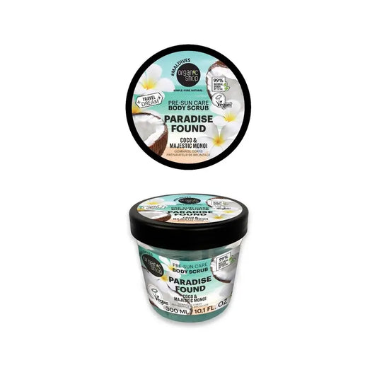 Organic Shop esfoliante corpo pre-sole al cocco e monoi, 300 ml