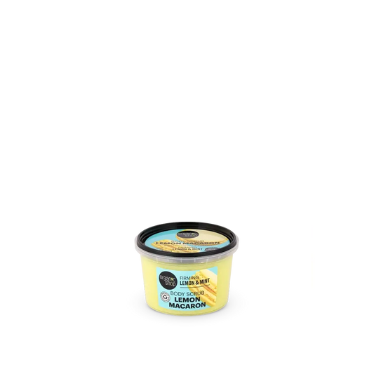 Organic Shop Scrub rassodante per il corpo al limone Macaron , 250 ml