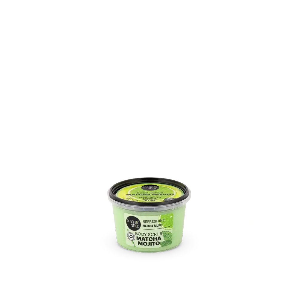 Organic Shop Scrub rinfrescante per il corpo al Matcha Mojito , 250 ml