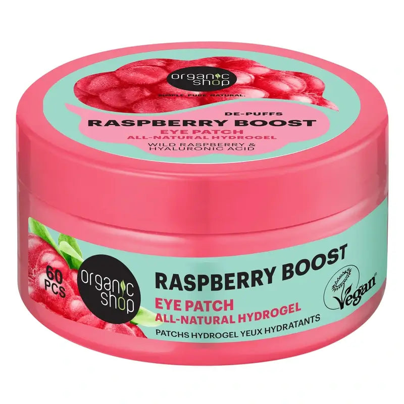 Negozio Biologico Fac Raspberry Boost" Cerotti idrogel antisudorazione per il contorno occhi 60 pezzi
