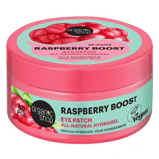 Negozio Biologico Fac Raspberry Boost" Cerotti idrogel antisudorazione per il contorno occhi 60 pezzi
