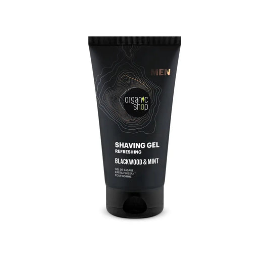 Organic Shop Organic Shop Corteccia di quercia e menta Gel da barba rinfrescante, 150 Ml