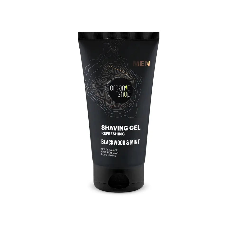 Organic Shop Organic Shop Corteccia di quercia e menta Gel da barba rinfrescante, 150 Ml