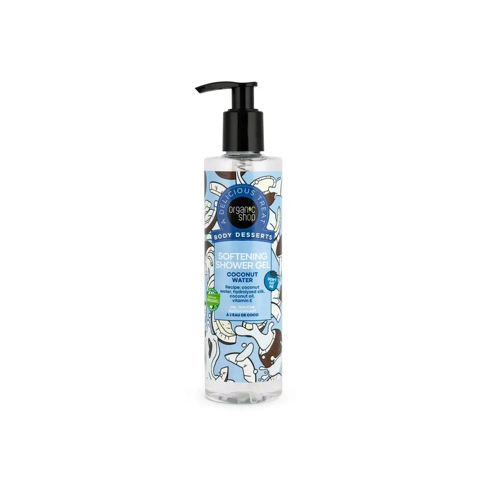 Organic Shop Gel doccia all'acqua di cocco, 280 Ml
