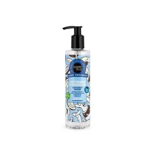 Organic Shop Gel doccia all'acqua di cocco, 280 Ml