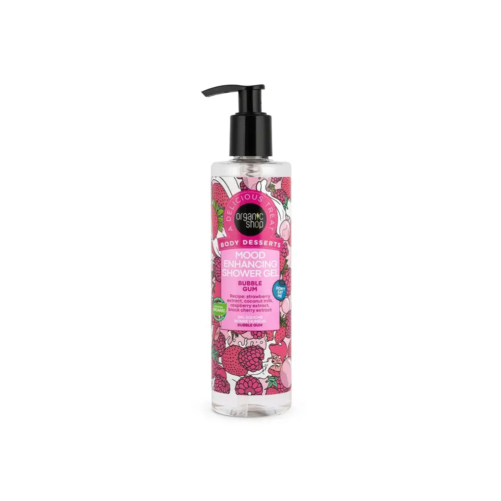 Organic Shop Gel doccia gomma da masticare, 280 Ml