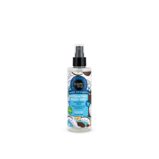 Organic Shop Latte di cocco idratante per il corpo, 200 Ml