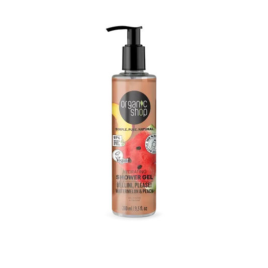 Organic Shop Mix Bellini Gel doccia idratante, Please , 280 ml