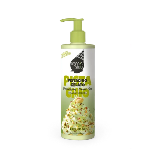 Organic Shop Ogs Ice Gel doccia rivitalizzante al pistacchio , 400 ml
