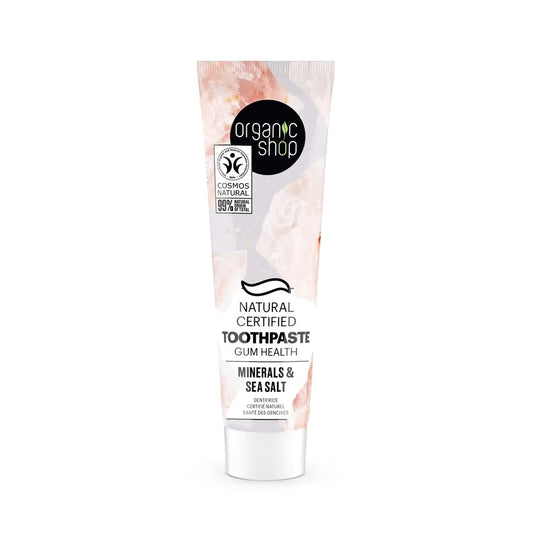 Negozio biologico Os Minerals & Sea Salt. Dentifricio naturale certificato Gengive sane, 100 G