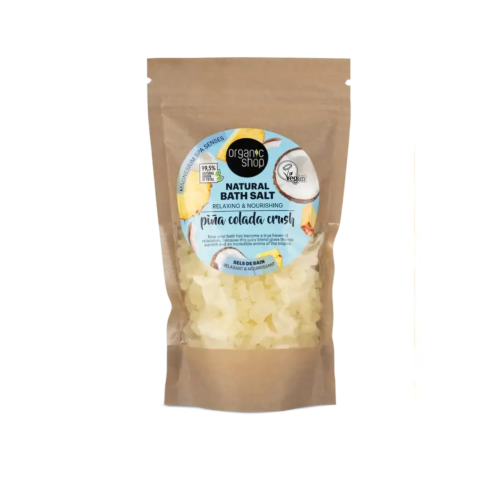 Negozio biologico Sali da bagno naturali Ananas Crush Crush, 500 G