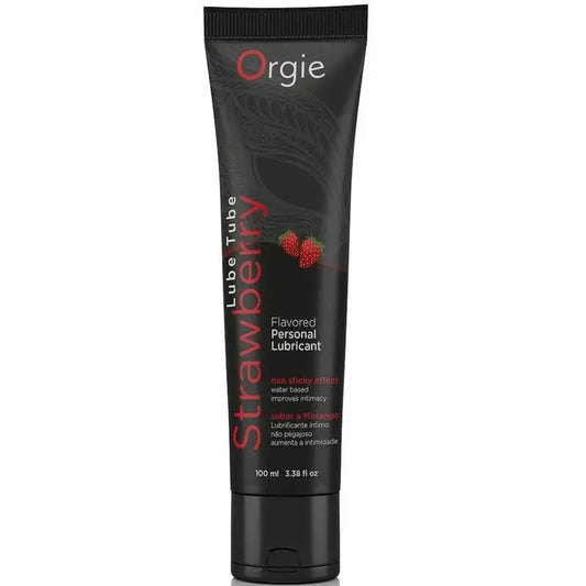 Orgie Strawberry Water Based Lubricant 100 Ml
