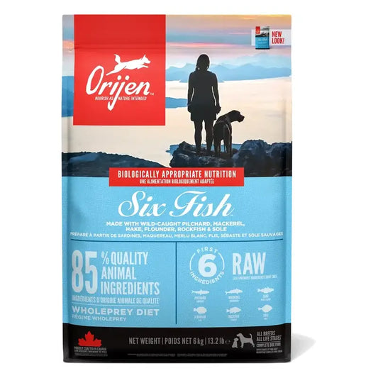 Orijen Canine Adult 6 Fish 11Kg cibo per cani