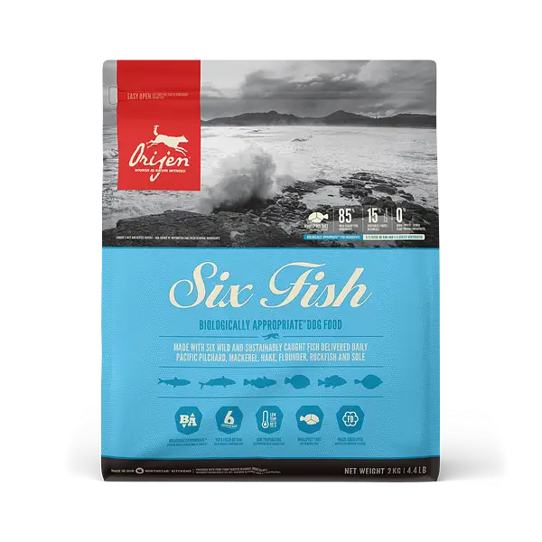 Orijen Canine Adult 6 Fish 2Kg cibo per cani