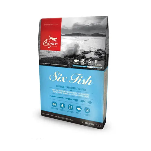 Orijen Canine Adult 6 Fish 6Kg cibo per cani