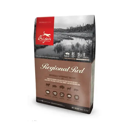 Orijen Canine Adult Regional Red 11,4Kg cibo per cani
