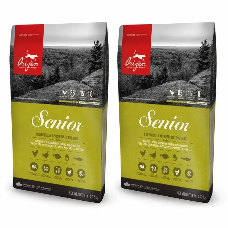Orijen Canine Senior 2 X 11,4 Kg cibo per cani , confezione 2