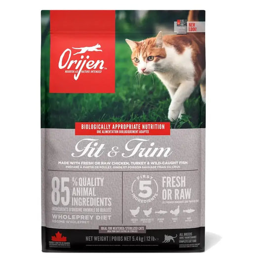 Orijen Feline Adult Orijen Fit Trim 5,4Kg cibo per gatti