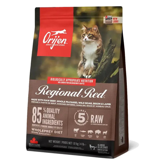 Orijen Feline Regional Red 1,8Kg cibo per gatti