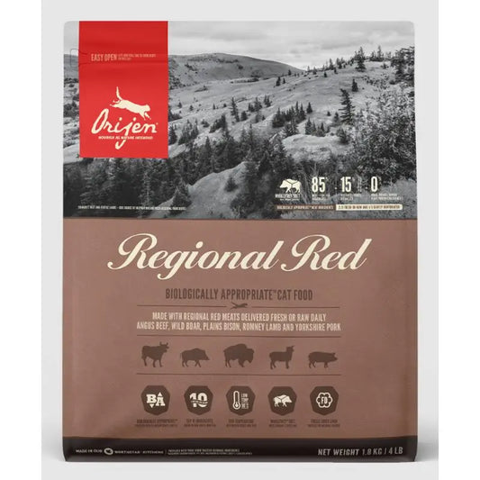 Orijen Feline Regional Red 1,8Kg cibo per gatti
