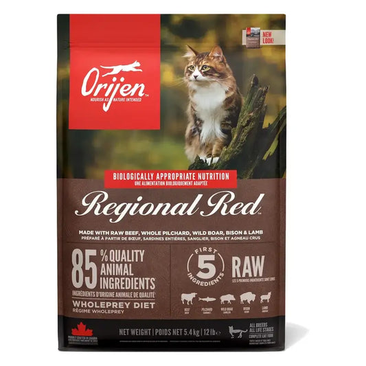Orijen Feline Regional Red 5,4Kg cibo per gatti