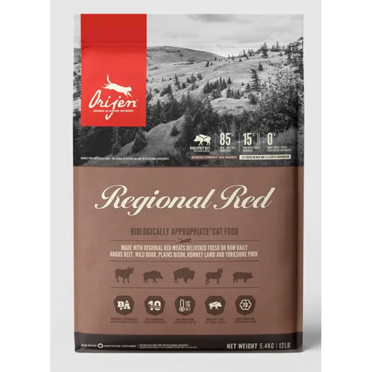Orijen Feline Regional Red 5,4Kg cibo per gatti