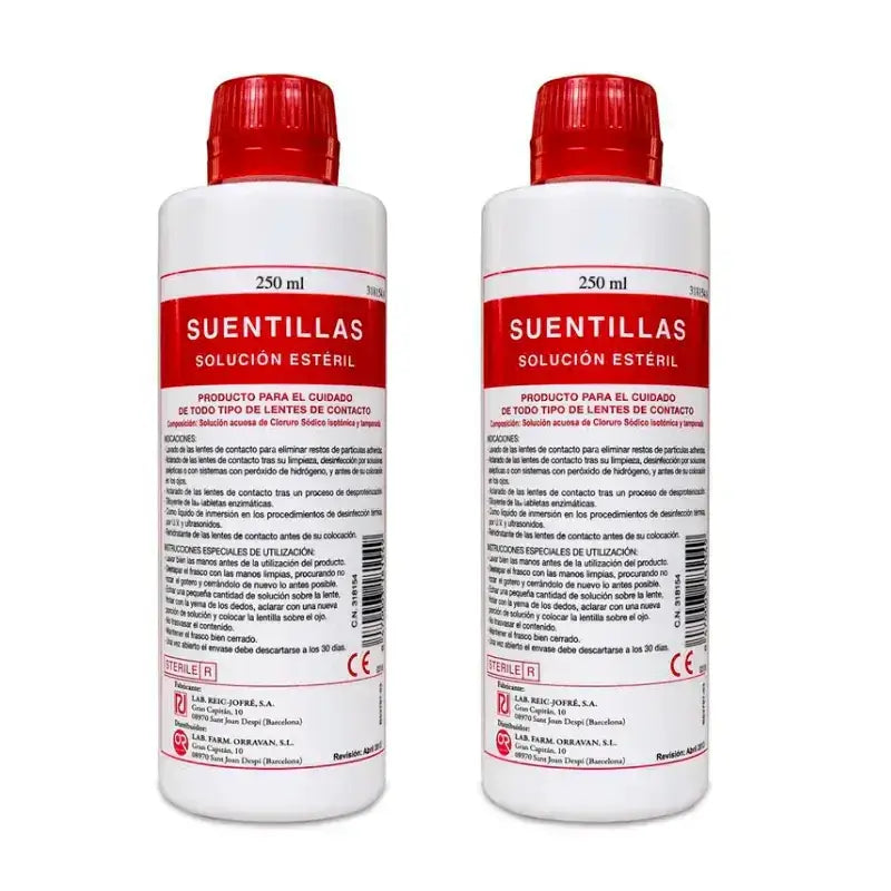 Orravan Duplo Soluzione singola per lenti a contatto 2 x 250 ml