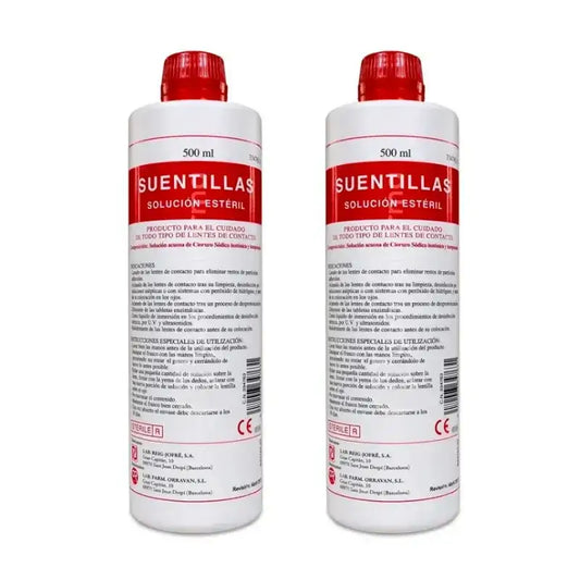 Orravan Duplo Soluzione singola per lenti a contatto 2 x 500 ml