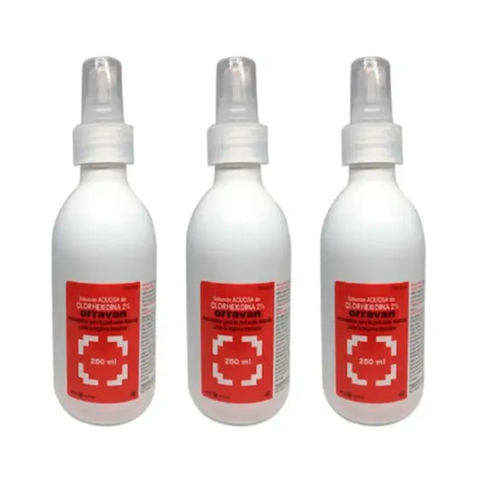 Orravan Triplo Clorexidina 2% Soluzione acquosa 3 x 250 ml
