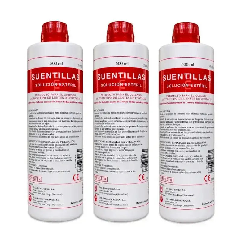 Orravan Triplo Soluzione singola per lenti a contatto 3 x 500 ml