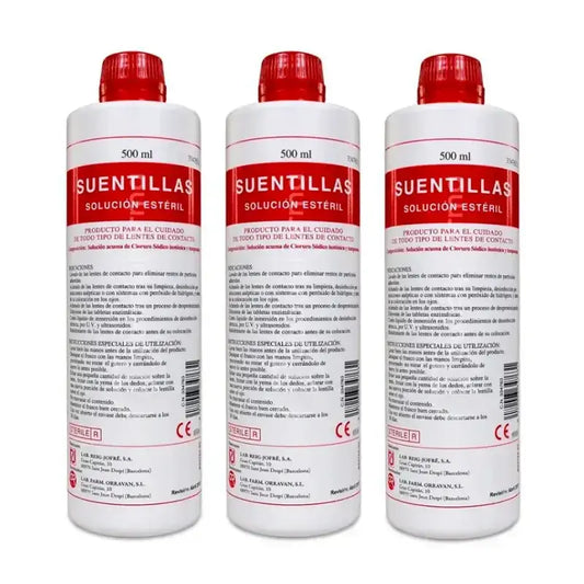 Orravan Triplo Soluzione singola per lenti a contatto 3 x 500 ml