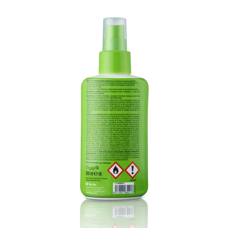 Otc Antimosquito Spray insetticida alle erbe 100 ml