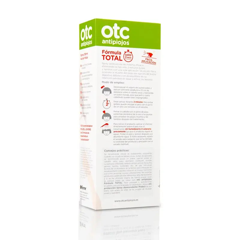 Otc Spray antipidocchi Formula Totale 125 ml