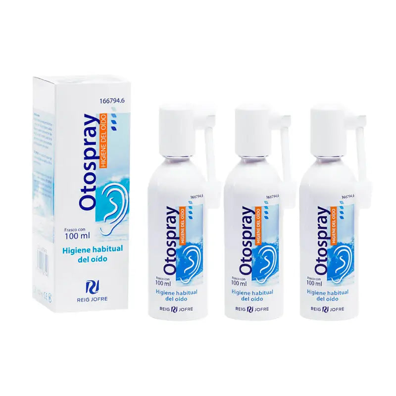 Otospray Acqua di mare 3 x 100 ml