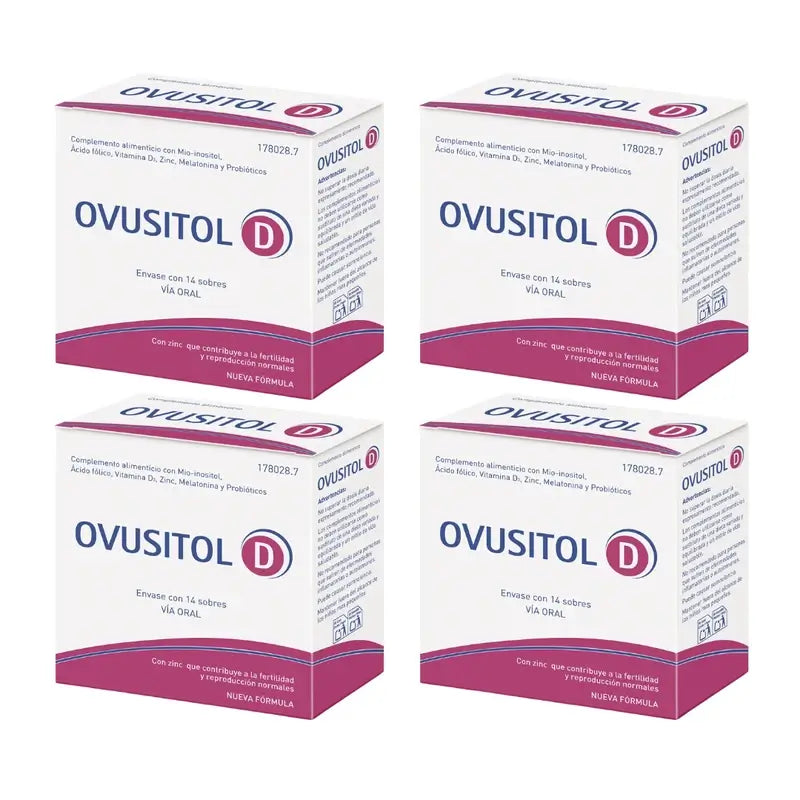Ovusitol D, confezione 4 x 14 buste