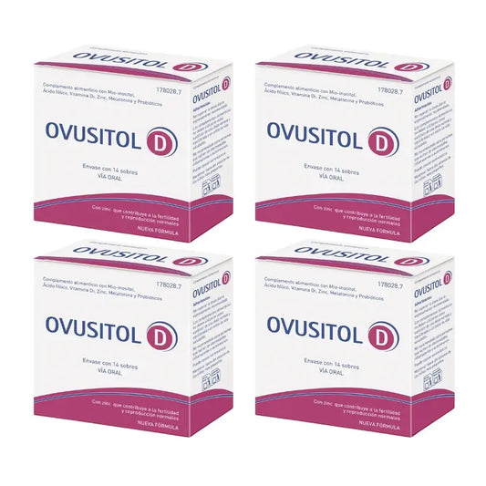 Ovusitol D, confezione 4 x 14 buste