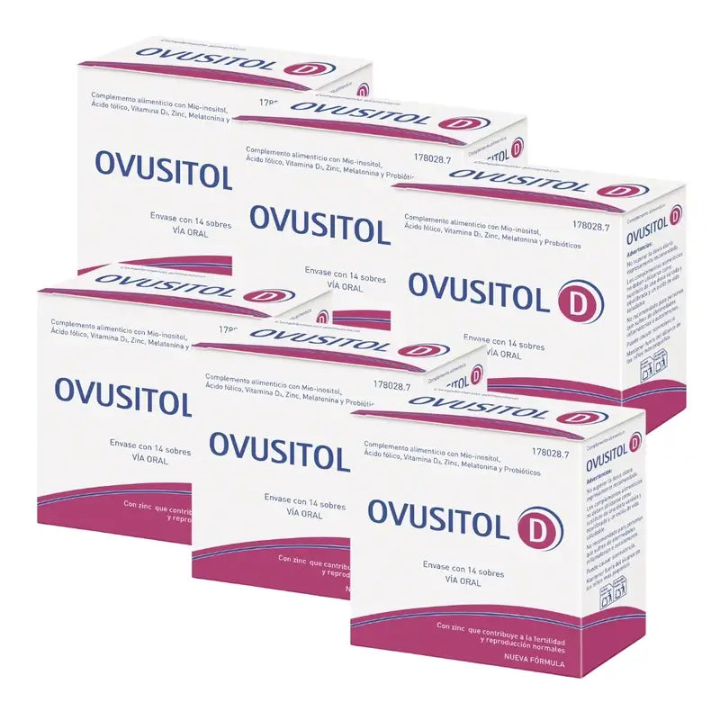 Ovusitol D, Confezione 6 x 14 Buste
