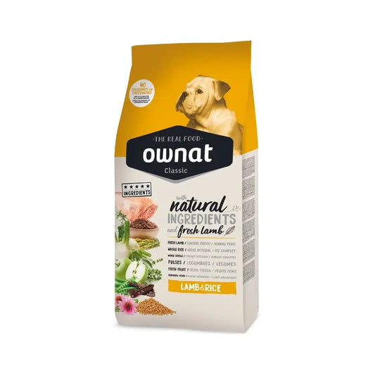 Ownat Classic Canine Adult Riso Agnello 12Kg