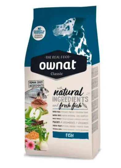 Ownat Classic Canine Adult Fish 4kg, dog food for dogs