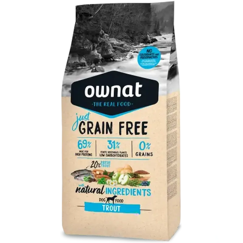 Ownat Just Canine Adult Grain Free Trota 14Kg