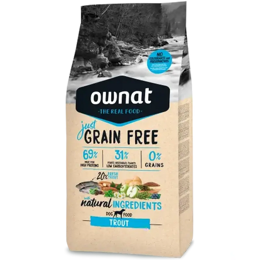 Ownat Just Canine Adult Grain Free Trota 14Kg