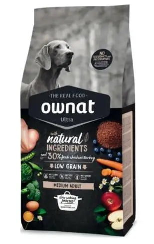 Ownat Ultra Canine Adult Medium 3kg, alimento per cani